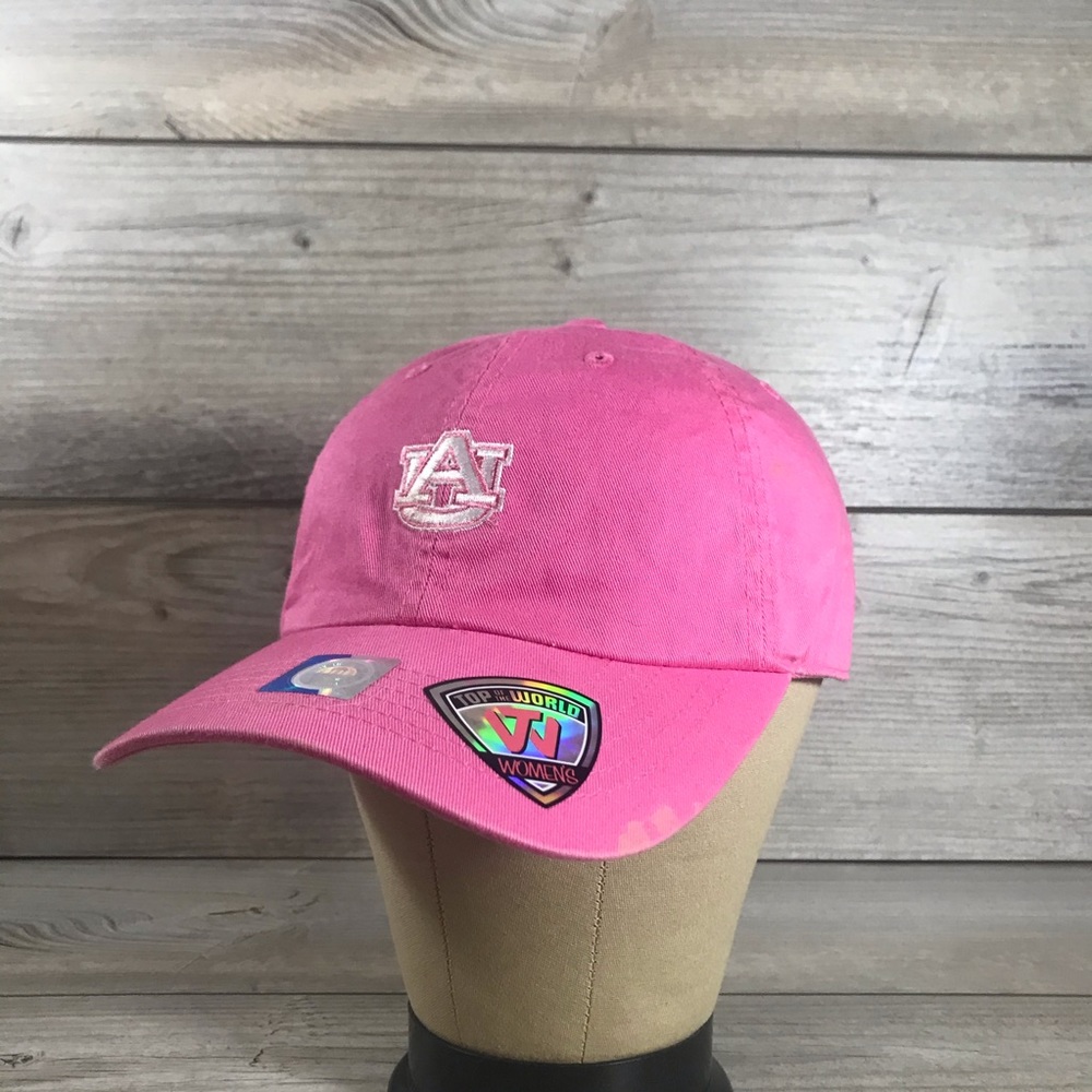 Pink Auburn University Hat